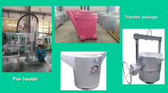 Pre-heater,transfer package