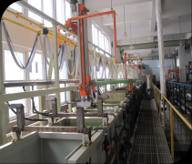 Single Rail Auto Plating Plant